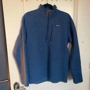 Patagonia Better Sweater 1/4 Zip Blue